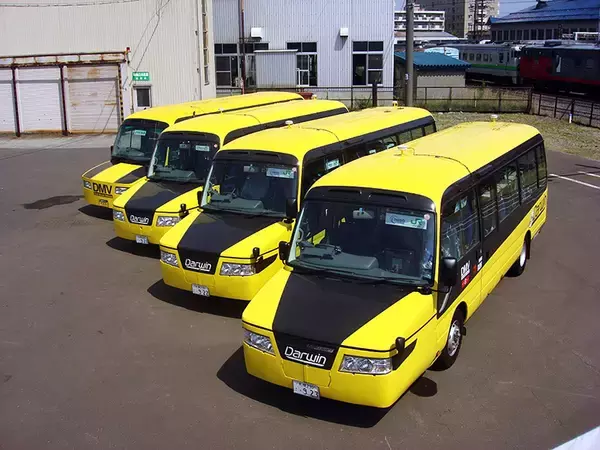 「海の駅東洋町に阿佐海岸鉄道DMV3台が10/5集結、モードチェンジも公開」の画像