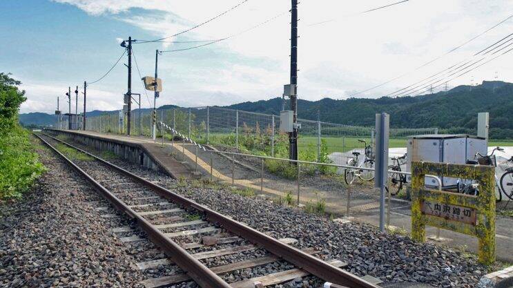 ホームが蒲鉾板の様に反ってる　水郡線全駅18【50代から始めた鉄道趣味】207