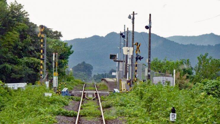 ホームが蒲鉾板の様に反ってる　水郡線全駅18【50代から始めた鉄道趣味】207