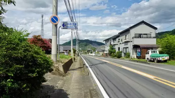 「ありえね〜　駅出入口に蜘蛛の巣！　水郡線全駅28【50代から始めた鉄道趣味】217」の画像