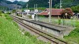 「ありえね〜　駅出入口に蜘蛛の巣！　水郡線全駅28【50代から始めた鉄道趣味】217」の画像1