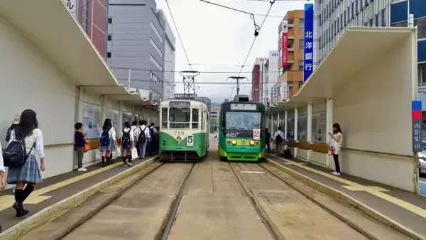 「まだ電車は発車しません（笑）【私鉄に乗ろう100】函館市電01」の画像