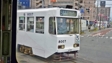 意外に人が歩いていません　【私鉄に乗ろう100】函館市電02