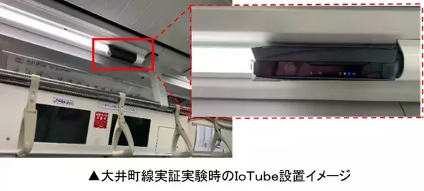 「東急電鉄全車両にLED蛍光灯一体型の防犯カメラ搭載　リアルタイムでトラブル対応が可能に　2020年7月までに」の画像
