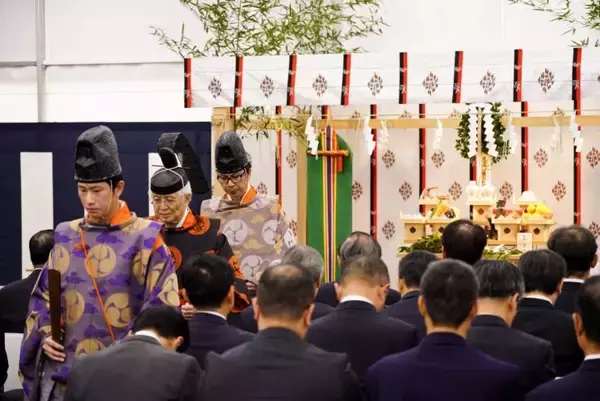 中央新幹線 神奈川県駅（仮称）新設のための安全祈願・起工式が挙行