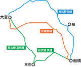 「大宮―船橋で急行運転はじまる東武野田線、東京経由や武蔵野線まわりと同レベルにまで進化」の画像2