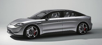 Sony「VISION-S」車載向け CMOS／ToFセンサーなど33個搭載、ソニーが次世代自動車をつくるとこうなる