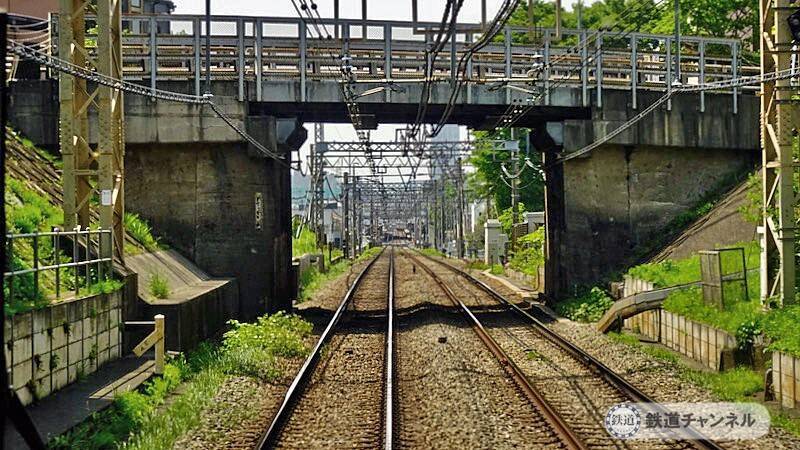 前面展望　仙川駅からつつじヶ丘駅【駅ぶら】06京王電鉄　京王線081