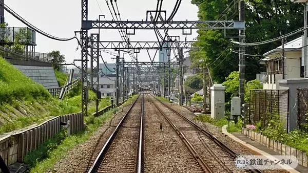 「前面展望　仙川駅からつつじヶ丘駅【駅ぶら】06京王電鉄　京王線081」の画像