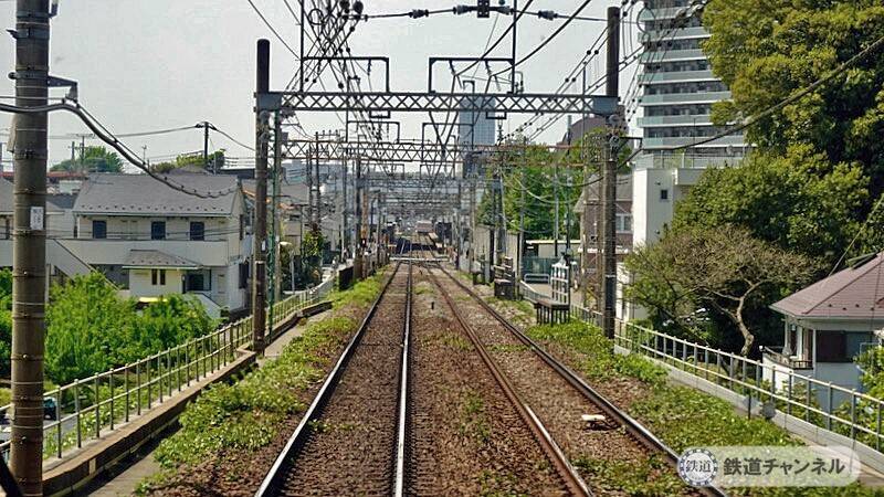 前面展望　仙川駅からつつじヶ丘駅【駅ぶら】06京王電鉄　京王線081