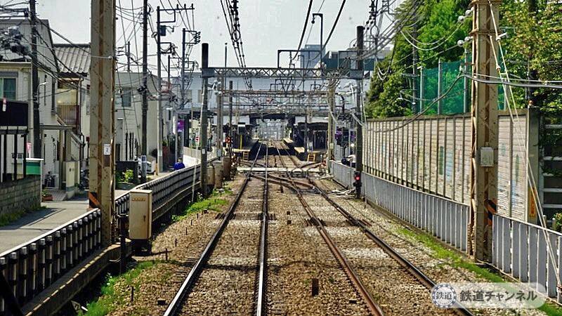 前面展望　仙川駅からつつじヶ丘駅【駅ぶら】06京王電鉄　京王線081