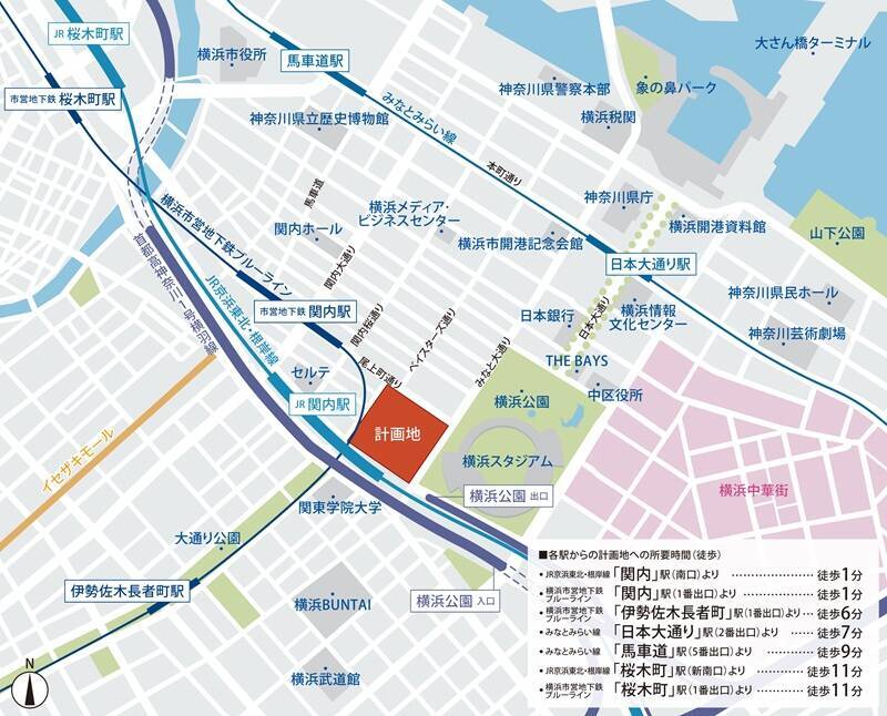 横浜･関内駅前が激変「BASEGATE横浜関内」国内最大級34店舗のバル街･常設ライブビューイングアリーナ･星野OMO7ホテルなど2026年3月19日開業！