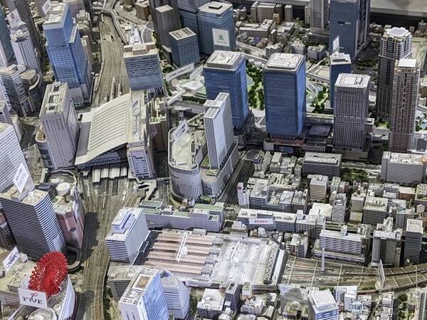 JR東日本「大井町トラックス」の大型模型がSCフェアに登場　阪急阪神HDは「梅田再開発」を情報発信（神奈川県横浜市）