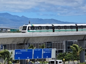 ハワイ州初めての鉄道「スカイライン」の２期区間が延伸開業（ハワイ・オアフ島）