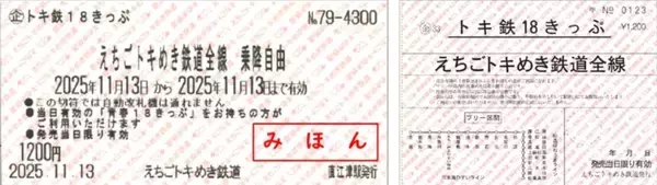 「青春18きっぷユーザー限定！「トキ鉄18きっぷ」1,200円で全線乗り放題！難所の新潟･北陸移動を救う“神きっぷ”の買い方･使い方まとめ」の画像