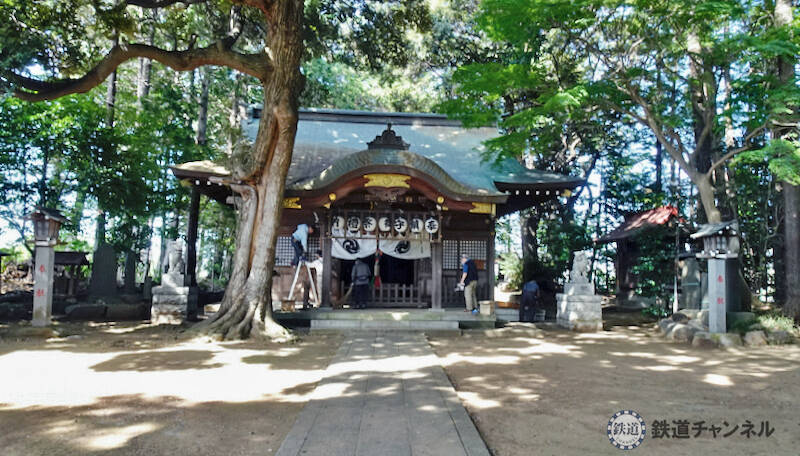 つくばエクスプレス【駅ぶら】048　流山セントラルパーク駅　その2　大宮神社　庚申塔