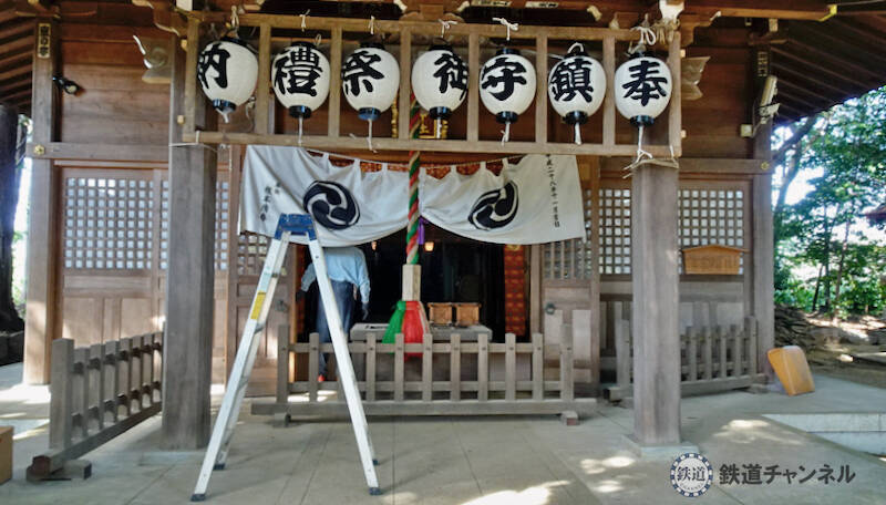 つくばエクスプレス【駅ぶら】048　流山セントラルパーク駅　その2　大宮神社　庚申塔