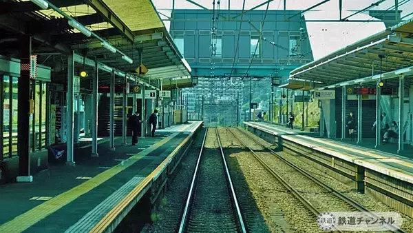 「前面展望「めじろ台駅」から「狭間駅」【駅ぶら】06京王電鉄236　高尾線26」の画像