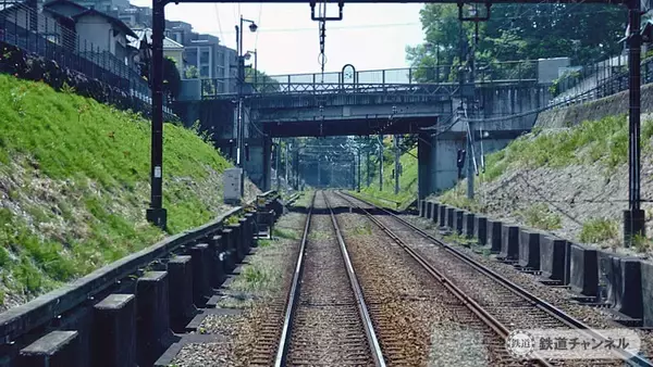 「前面展望「めじろ台駅」から「狭間駅」【駅ぶら】06京王電鉄236　高尾線26」の画像