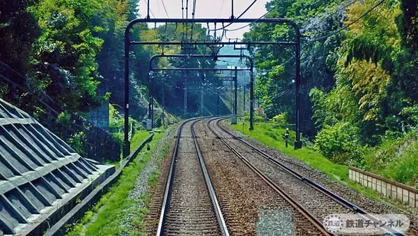 「前面展望「めじろ台駅」から「狭間駅」【駅ぶら】06京王電鉄236　高尾線26」の画像