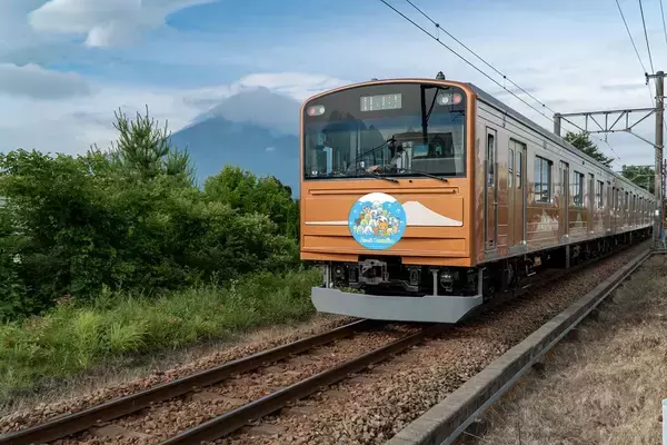【9/1運行開始】富士急行線の特別電車「サンエックス パラダイス開業記念号」でリラックマやすみっコぐらしと遊園地へ