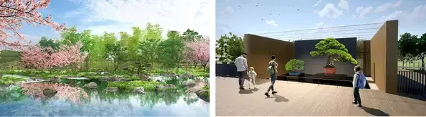 「横浜「GREEN×EXPO 2027」3/19開幕 主要3施設「テーマ館」「園芸文化館」「日本政府苑」を解説！ 隈研吾×杉山央が描く未来とは」の画像
