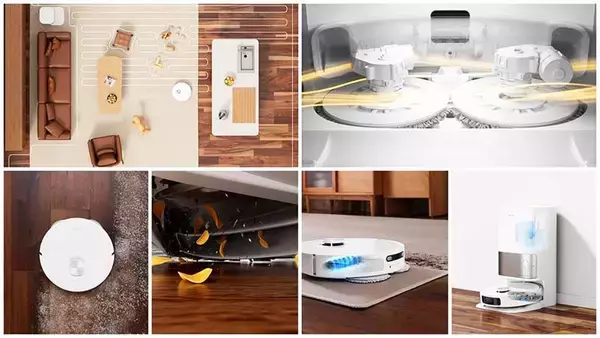 「ドリーミー 水拭きロボット掃除機 DreameBot  L10s Ultra など4機種 6/23 日本発売！ 上位3モデルはビックカメラで実機展示販売、観て触って確かめて買える国内初オフライン販売モデル」の画像