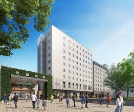 JR中央線・武蔵境駅の東側が激変！ 地上9階建ての新「駅ビル」着工へ、ホテルメッツの増床＆高架下に憩いの広場も