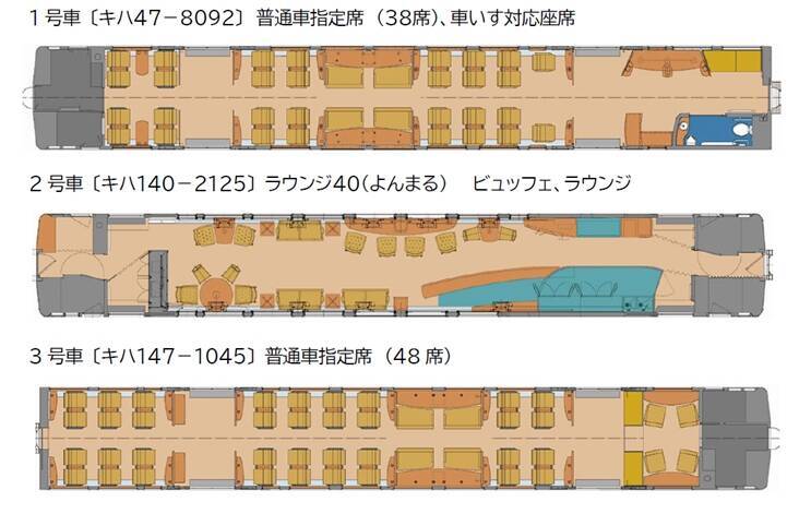 JR九州「ふたつ星4047」は2022年9月23日運行開始　西九州新幹線開業と同時