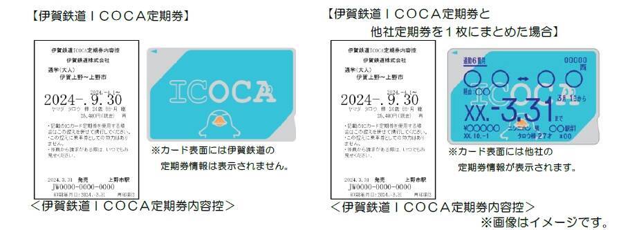 伊賀鉄道で「ICOCA」3月9日サービス開始　定期券もひとまとめ
