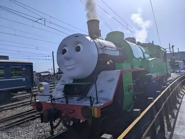 「きかんしゃパーシー」川根路へようこそ!!　大鉄でいよいよ運行スタート（ 静岡県島田市）