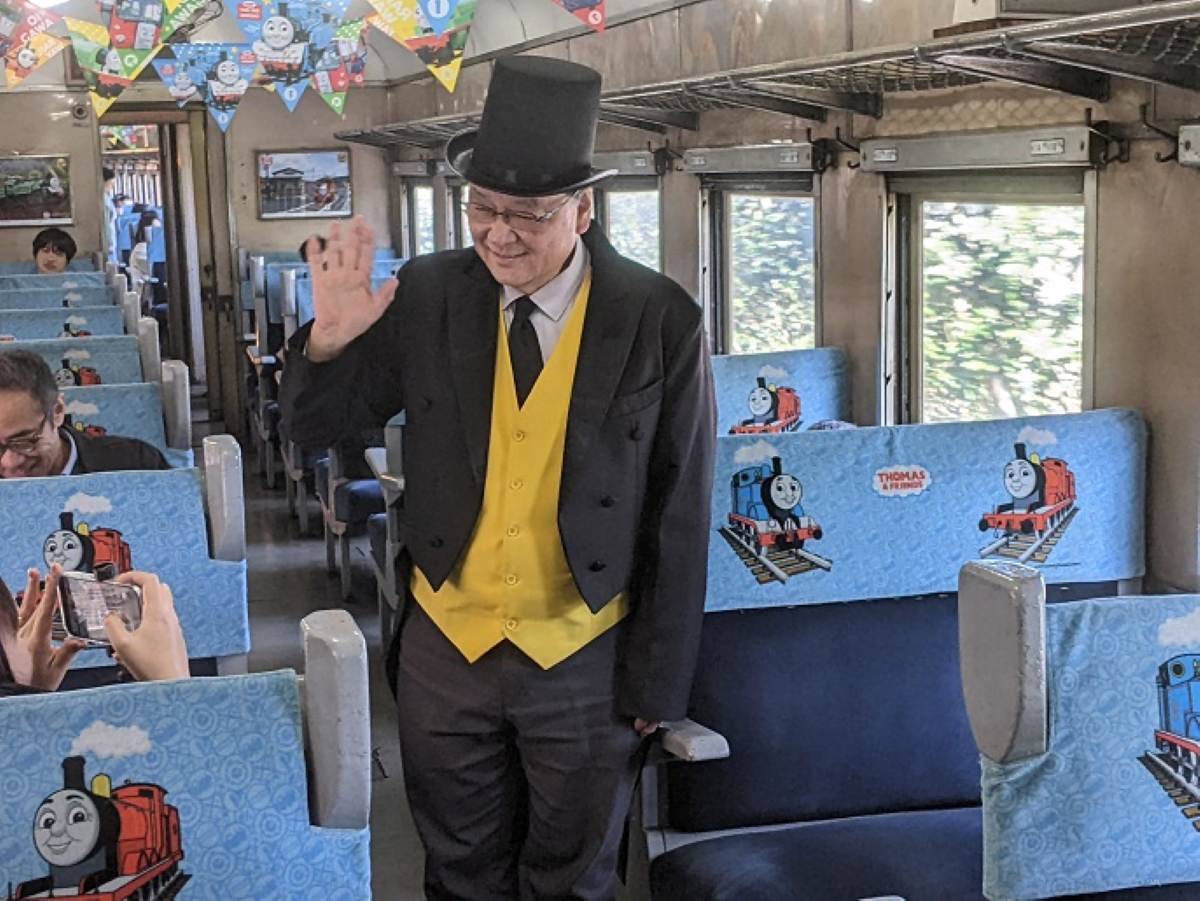 「きかんしゃパーシー」川根路へようこそ!!　大鉄でいよいよ運行スタート（ 静岡県島田市）