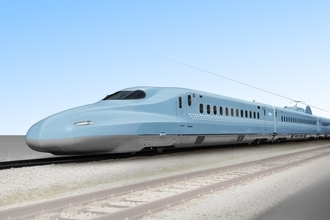 山陽新幹線「こだま」N700系6000番代が新デザインに！産学連携で描く瀬戸内の波模様　運用は今冬から