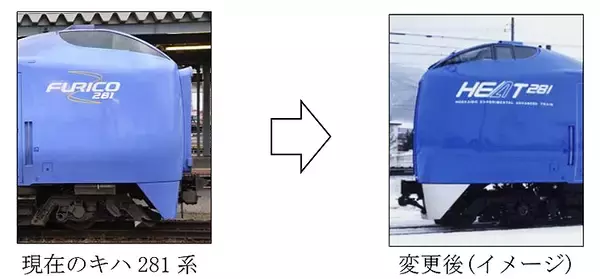 「平成生まれの富士重工業製 特急形気動車 キハ281 ことし9月に定期運用離脱、10月に試作車キハ281-901を組み込んだ臨時列車 キハ281系 スーパー北斗でラストラン」の画像