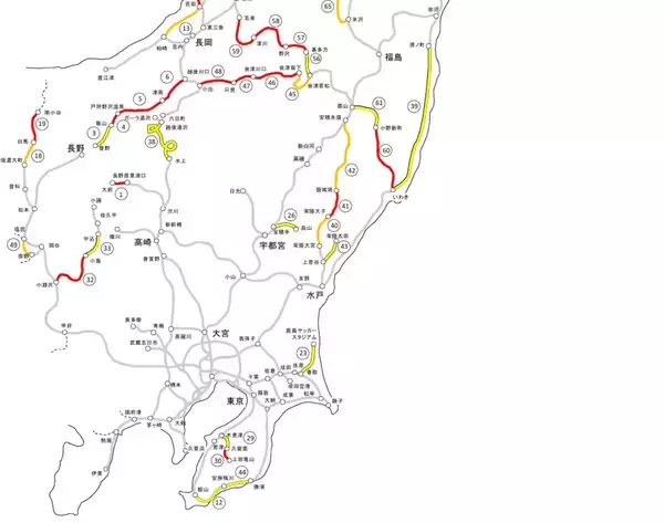 「JR東日本の 赤字路線ランキング2024年度版！利用の少ない線区を公表、100円稼ぐのに2万円超の費用の路線も「営業係数」を解説」の画像