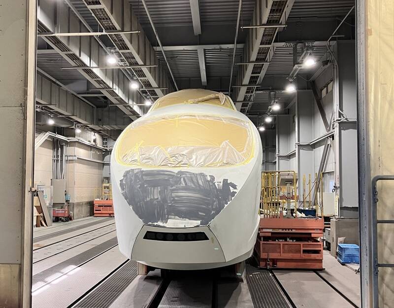 大人気の「白いロマンスカー」、3月19日からロマンスカーミュージアムで一般展示開始