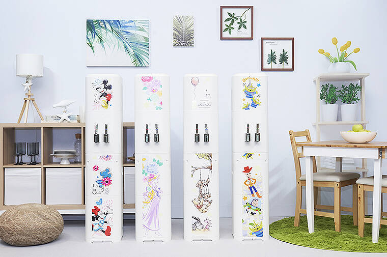 アクアクララ「ディズニー/ピクサーデザイン サーバー」誕生 ミッキーなど4種 トラウデン直美 FUJIWARA 原西 藤本も絶賛 「水ボトルもギャグも再利用 パクリじゃない」