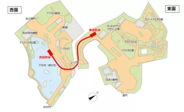 「不忍池を地上14mから一望！ 上野動物園「新たな乗り物」が2029年度に運行開始へ。絶景テラス＆ショップ併設の駅舎で動物園体験が変わる」の画像