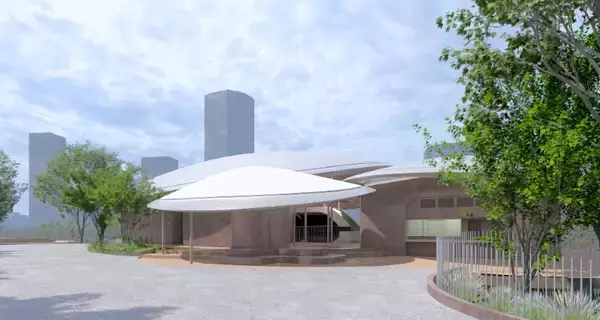 「不忍池を地上14mから一望！ 上野動物園「新たな乗り物」が2029年度に運行開始へ。絶景テラス＆ショップ併設の駅舎で動物園体験が変わる」の画像