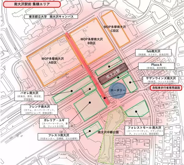 「都内最大級150店舗へ！京王 南大沢の三井アウトレットパークが滞在型へリニューアル【2028年春】念願のフードコートも誕生」の画像