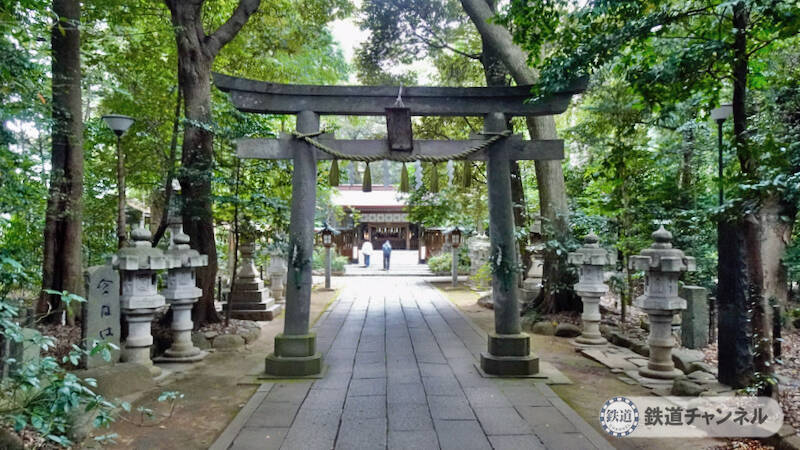 つくばエクスプレス【駅ぶら】059　流山おおたかの森駅 その1　諏訪神社