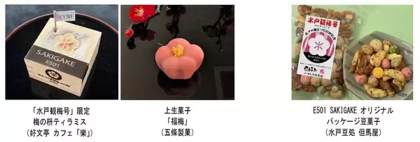 「「E501 SAKIGAKE」で梅酒飲み比べ臨時列車　130回目の「水戸の梅まつり」へGO！」の画像