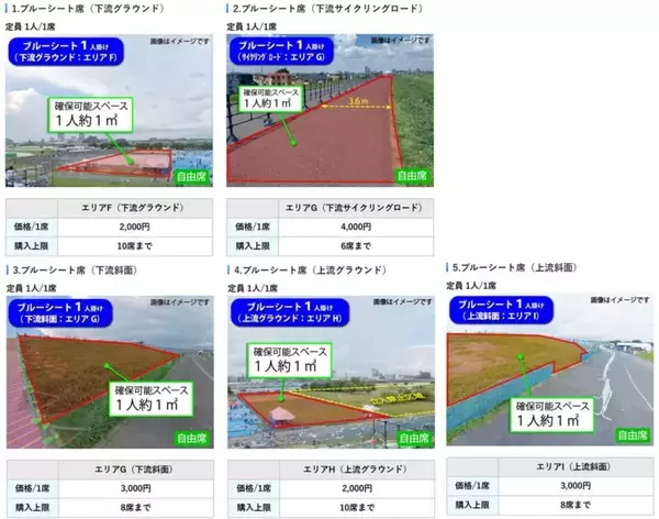 「6/13正午～先着販売！ 2026年江戸川区花火大会の有料席チケットが発売開始に！ 席の種類と価格、おすすめエリアを徹底解説（8/1開催）」の画像