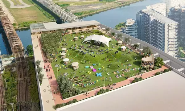 「京急川崎駅前に1万⼈超収容の新アリーナ、2030年10月開業へ！ 味の素・三菱化⼯機がパートナーに」の画像