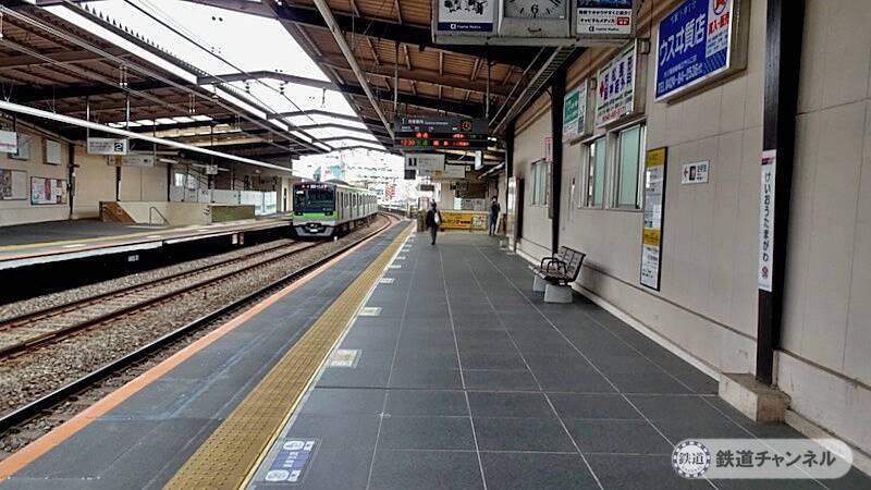 駅の西側が更地になっていますね【駅ぶら】06京王電鉄282　相模原線02