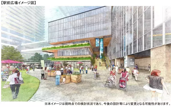 「東急田園都市線「鷺沼駅」で2段階の大規模再開発！タワマン直結の新改札＆分断解消の自由通路、宮前区役所や図書館も駅前に移転」の画像
