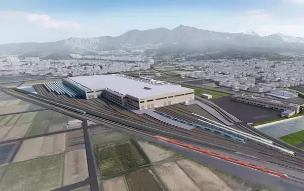「小田急「新型ロマンスカー80000形」2029年デビューへ、新宿駅の巨大再開発や3000形AI防犯カメラリ導入など、2026年度設備投資586億円」の画像