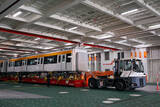 「川崎汽船　カイロ向け鉄道車両輸送見学会を開催　High ＆ Heavy 貨物輸送現場をメディア初公開」の画像10
