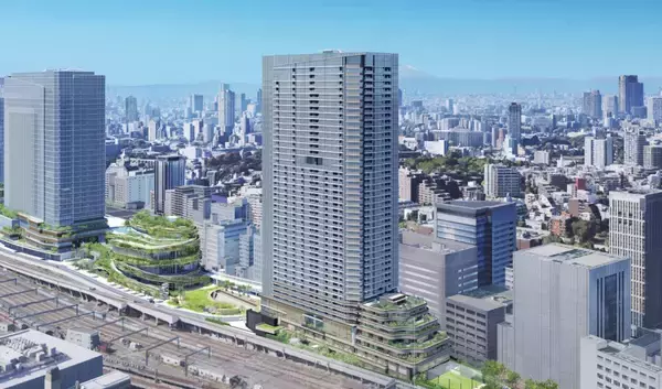 「高輪ゲートウェイシティに高級賃貸レジデンス！明治期の車両基地に誕生する国際水準の住まい【2026年春誕生】羽田や品川へ便利な立地」の画像