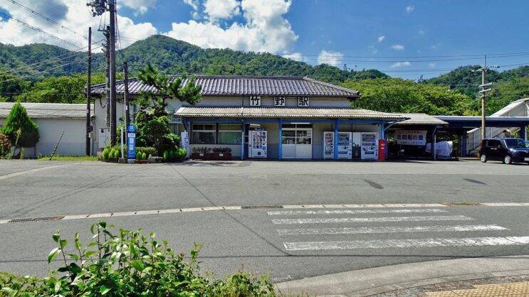 さらば　青い海【木造駅舎カタログ】山陰本線44/145　竹野駅